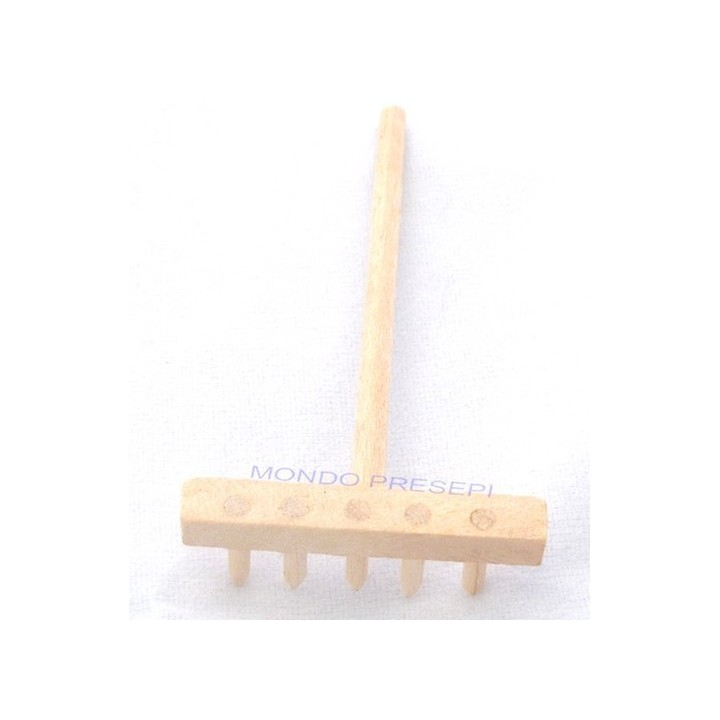 Rastrello in legno cm 6