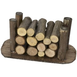 Stacked wood cm 7,8x4x3,6 h.