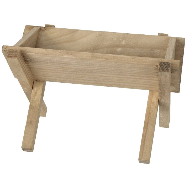 Wooden manger cm 10x6,5x6,2 h