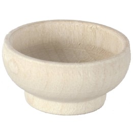 Cuenco de madera ø 2,4 cm