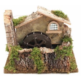 Molino de agua con casa