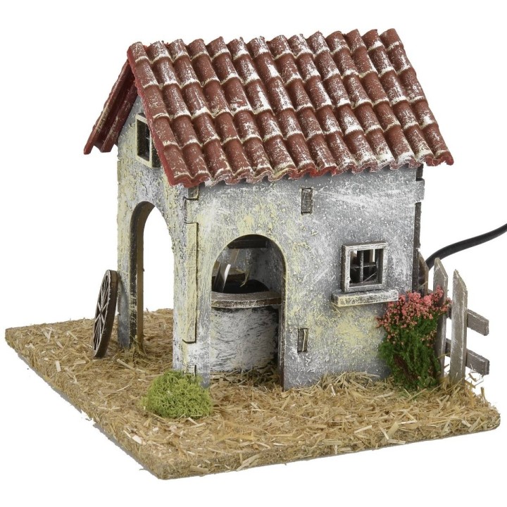 Farmhouse with functioning fountain and wash-house 19x15x15.5