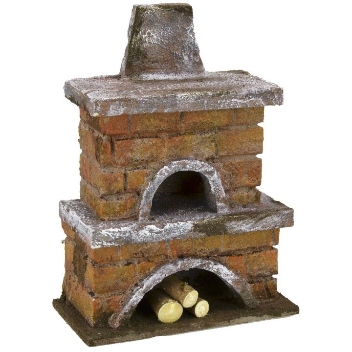 Horno para Belén de 13x6,5x17,5 cm de altura para figuras de 12