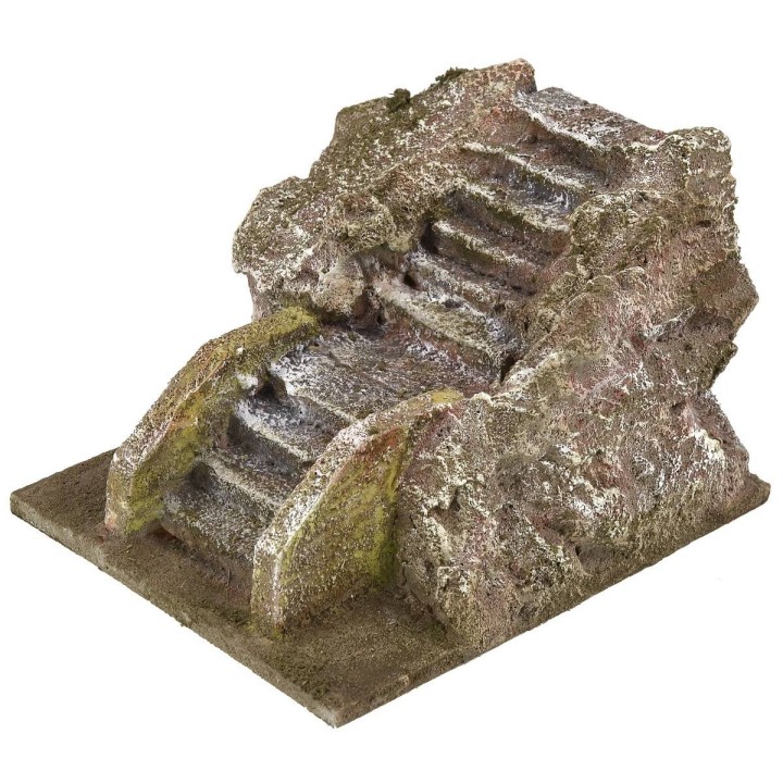 Scala per Presepe cm 9x12x7 h per statue da 6 cm