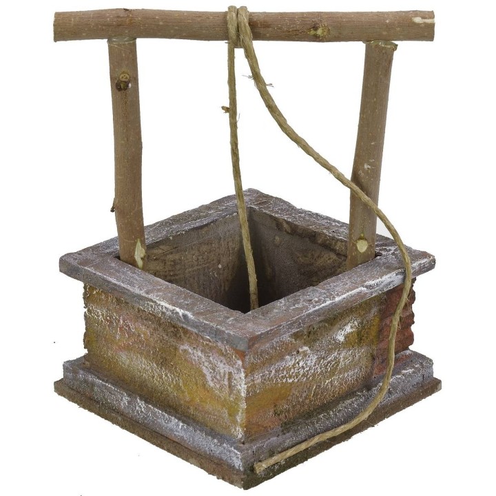 Pozzo per presepe cm 11x11,5x16 h per statue da 12 cm