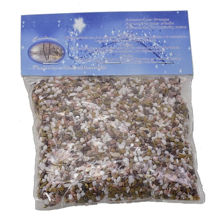 Busta ghiaia piccola mista 350 gr