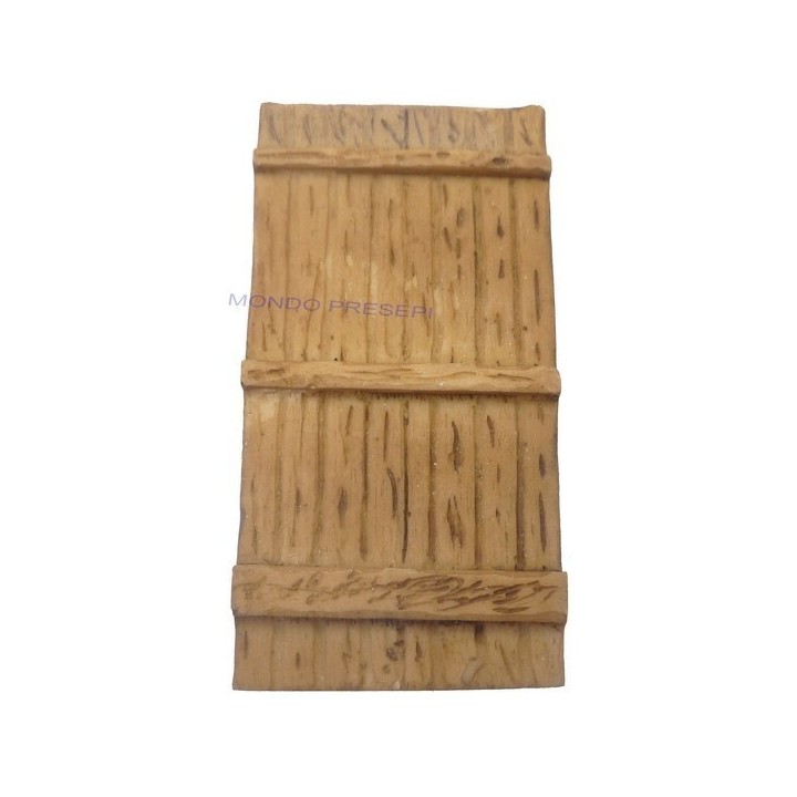 Puerta de resina efecto madera medidas: