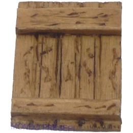 Ventana de resina efecto madera varias medidas