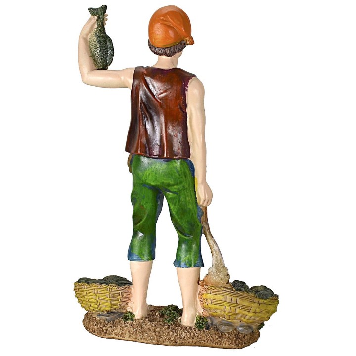 Fishmonger 27 cm in resin