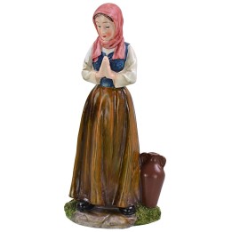 Adoring woman cm 27 in resin