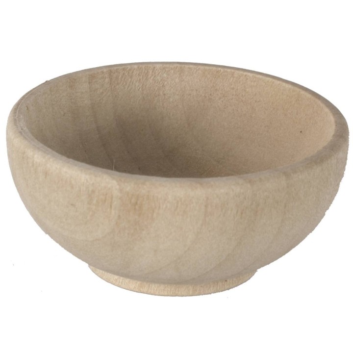 Cuenco de madera ø 3,3 cm