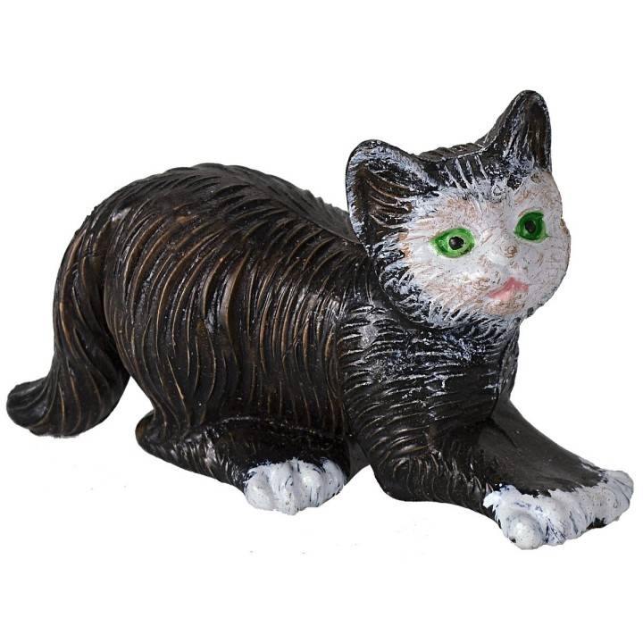 Gatto marrone in pvc