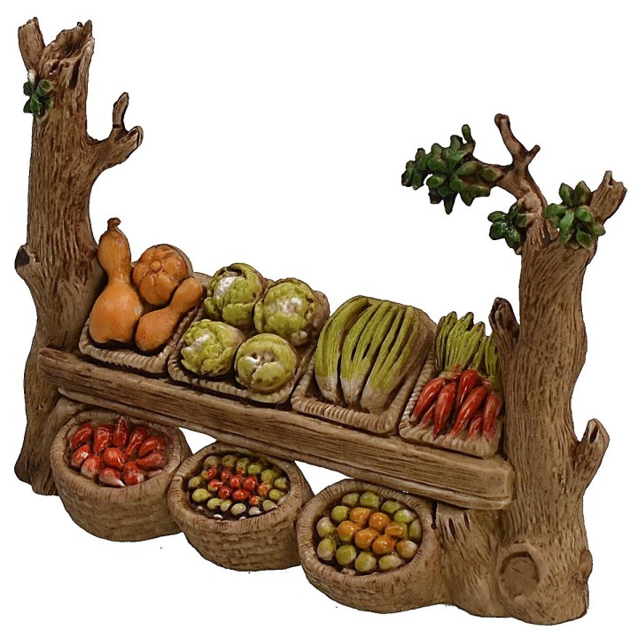 Frutero cm 12x3,4x8,9 h para estatuas 6 cm Landi