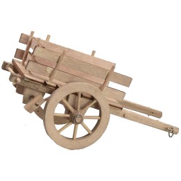 Carrito de madera 12,5x7,3x6,2 h
