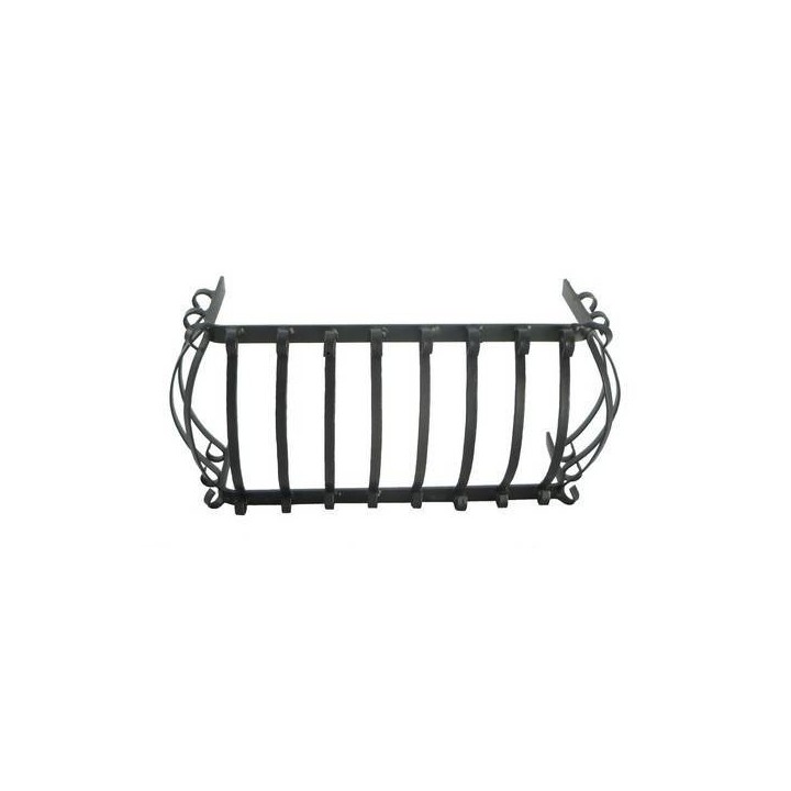 Medium rounded balcony railing 9,7x4,8 cm
