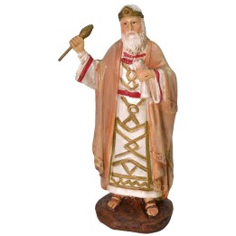 King Herod in painted resin 10 cm Landi economic series