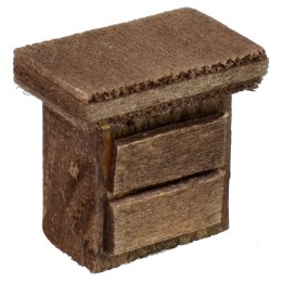 Comodino in legno cm 2x1,5x2 h.