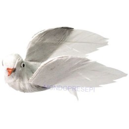 Colomba in volo per presepe