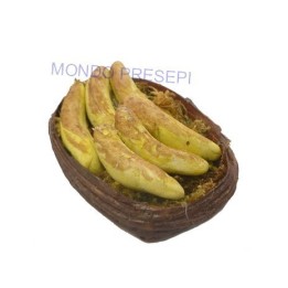Basket with bananas - D404