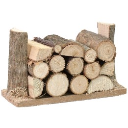 Legna accatastata cm 6x2,5x3,5 h.