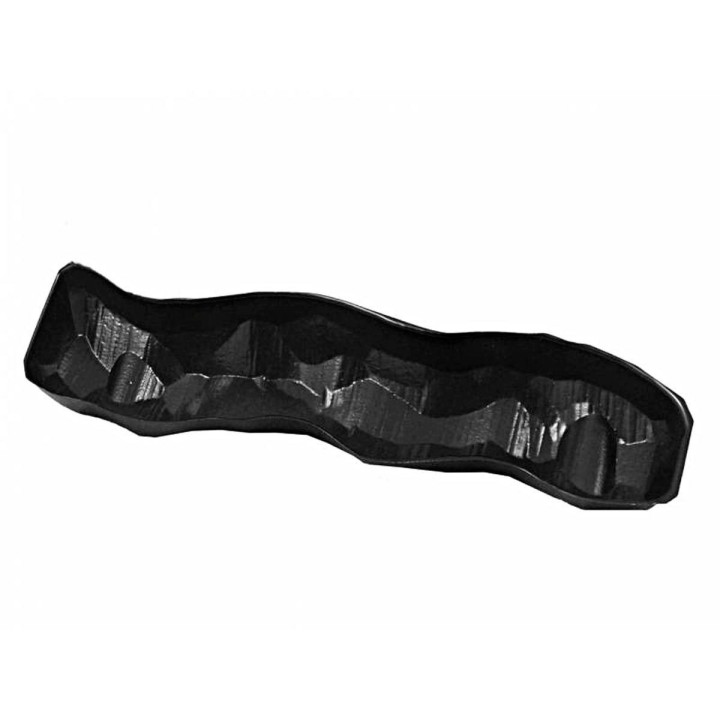 Stream in black pvc for DIY nativity scene cm 8x33x4 h