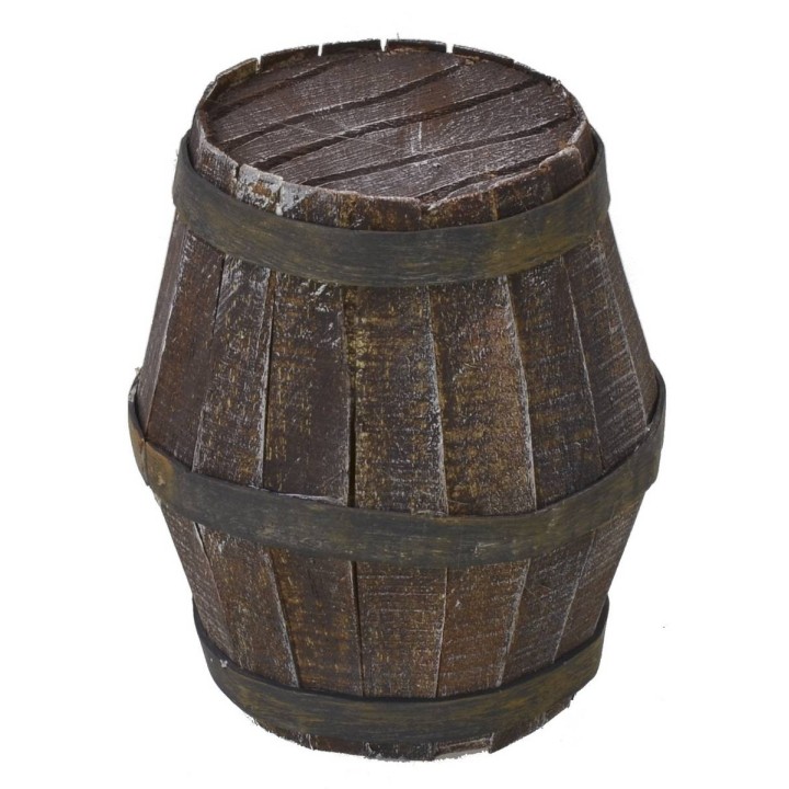 Barril para Pesebre cm 4,7Øx7 h