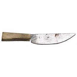 Coltello in metallo con manico anticato 3,2 cm