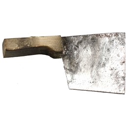 Ascia in metallo con manico anticato 4,2 cm