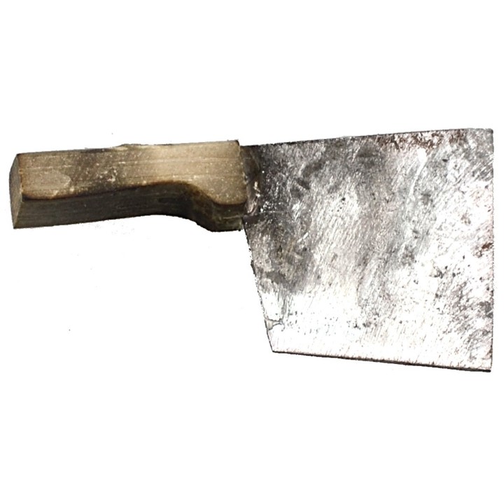 Ascia in metallo con manico anticato 3,9 cm