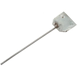 Pala de panadero en metal envejecido de 23 cm