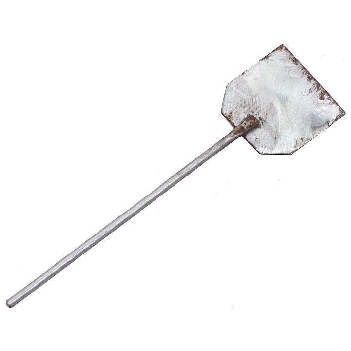 Baker's shovel in aged metal 12 cm