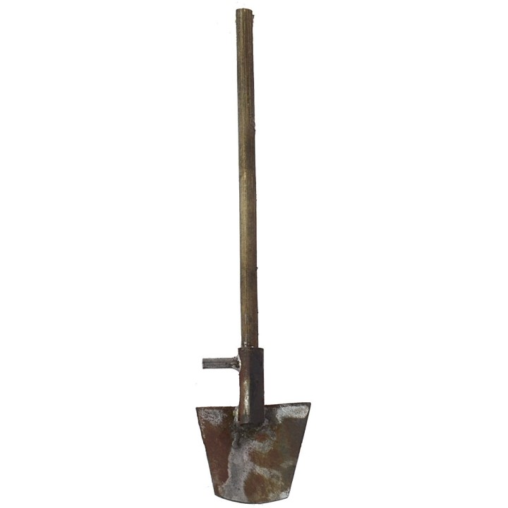 Vanga in metallo con manico anticato 8,4 cm