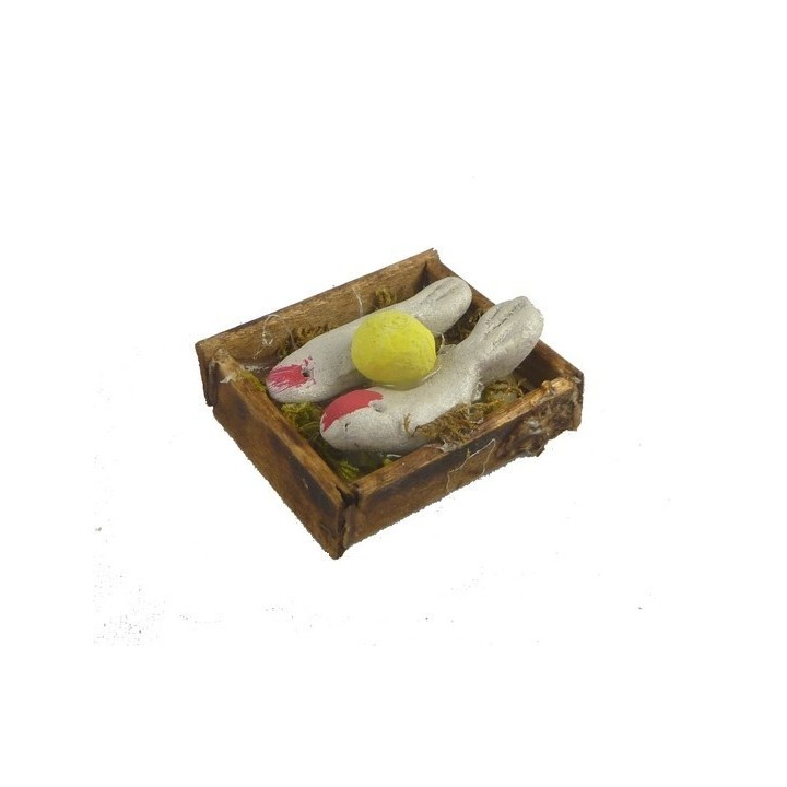 White fish box 4x2,5x1,4 cm