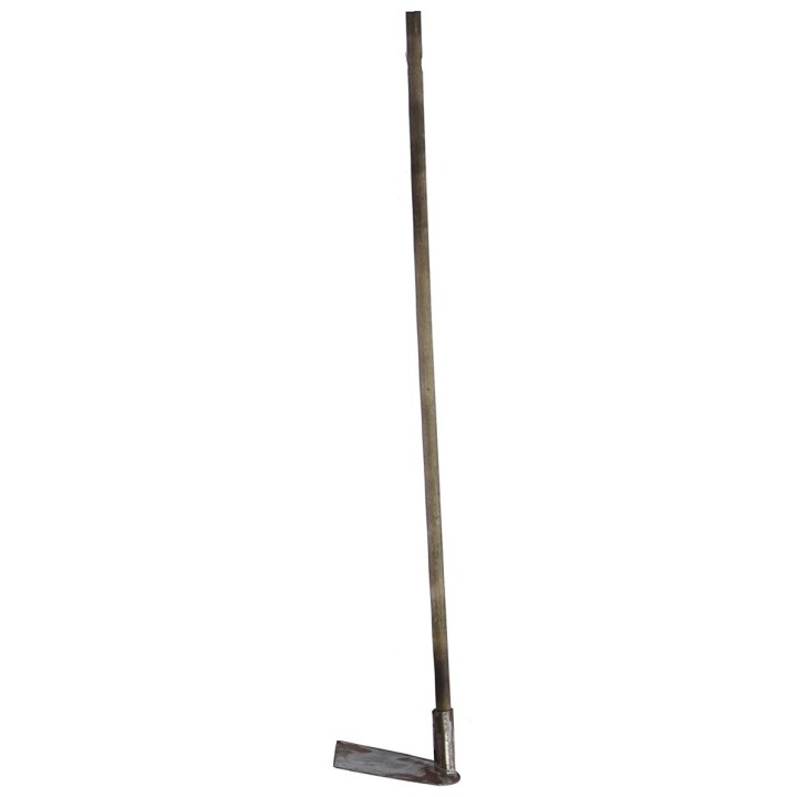 Azada de metal con mango envejecido de 16 cm