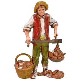 Vendedor de setas 10 cm Landi Moranduzzo