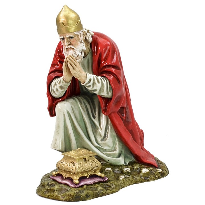 Tre Re Magi in resina Landi Moranduzzo 18 cm