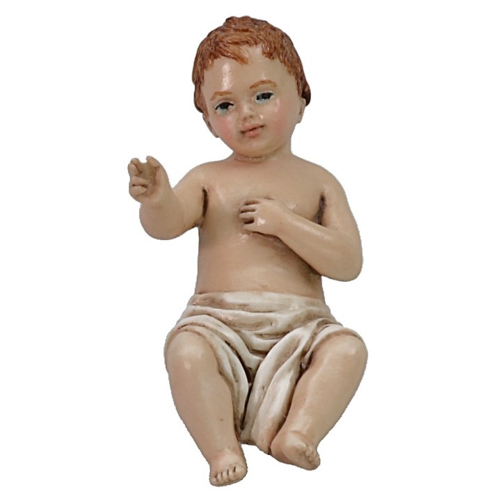 Natività 3 soggetti in resina Landi Moranduzzo 18 cm