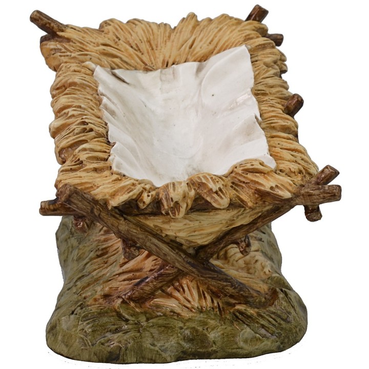 Natividad 3 figuras en resina Landi Moranduzzo 18 cm