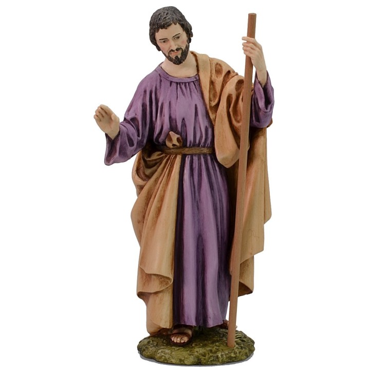 Natività 3 soggetti in resina Landi Moranduzzo 18 cm