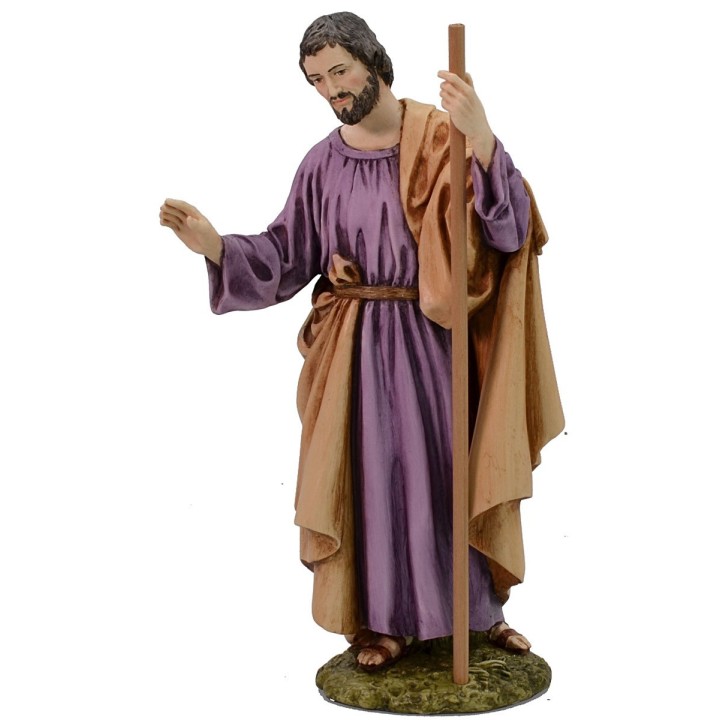 Natividad 3 figuras en resina Landi Moranduzzo 18 cm