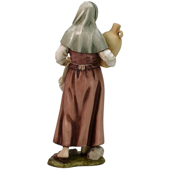 Mujer oriental con ánfora en resina Landi Moranduzzo 18 cm