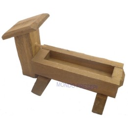 Fontana abbeveratoio in legno