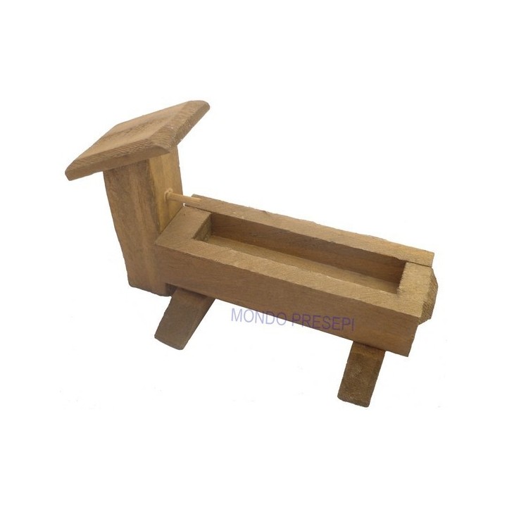 Fontana abbeveratoio in legno