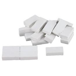 Mattoncini bianchi effetto granito mm 40x20x9 busta da: