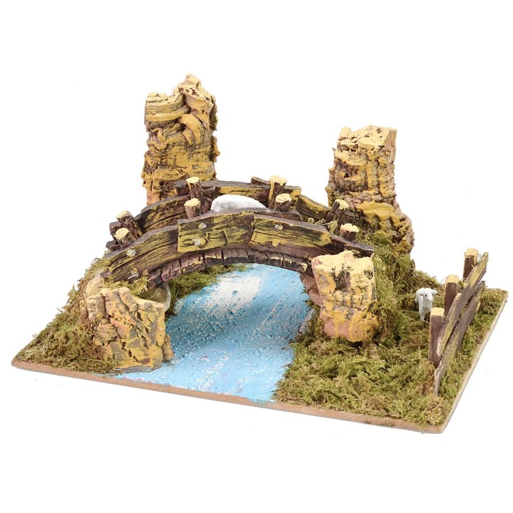 Bridge resin with sheep