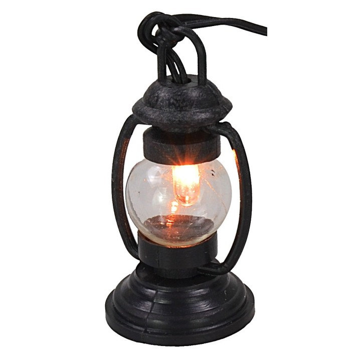Shepherd lantern with white light pvc 3.5v cm 3.7 nativity scene