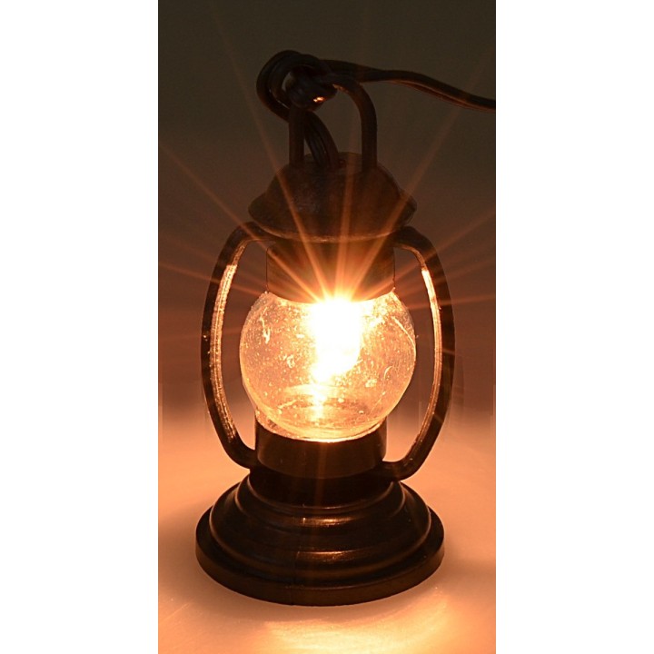 Shepherd lantern with white light pvc 3.5v cm 3.7 nativity scene