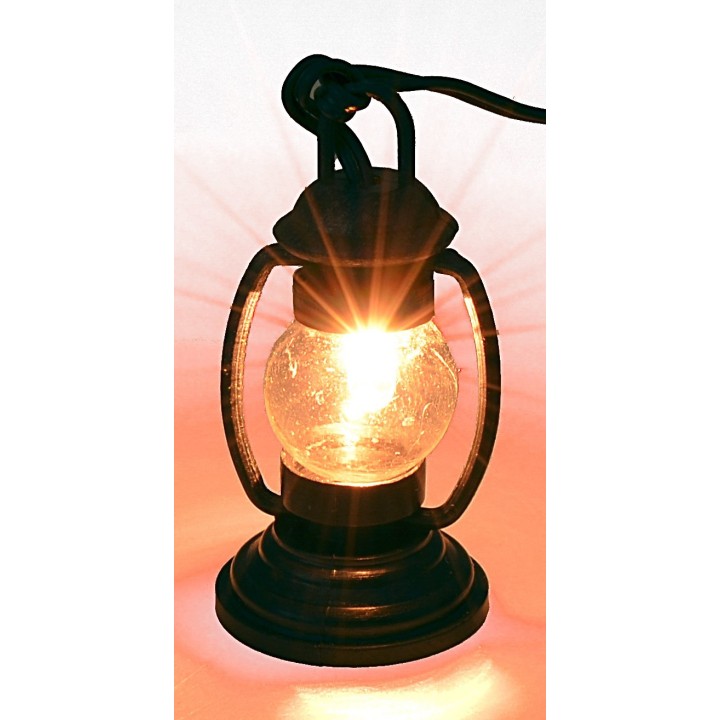 Shepherd lantern with white light pvc 3.5v cm 3.7 nativity scene