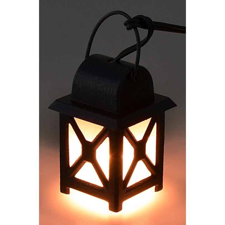 Linterna mediana blanca 3,5v. 