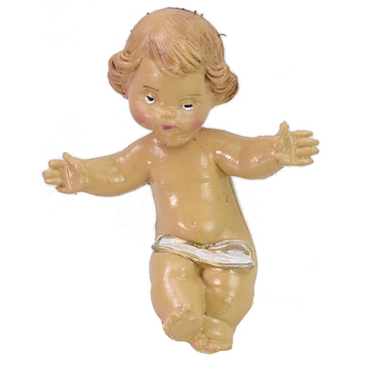 Gesù Bambino 4 cm in pvc lux
